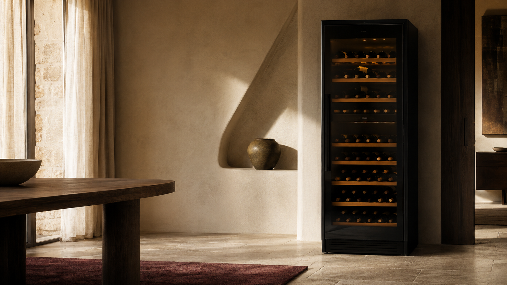 Livraison d'une cave à vin
