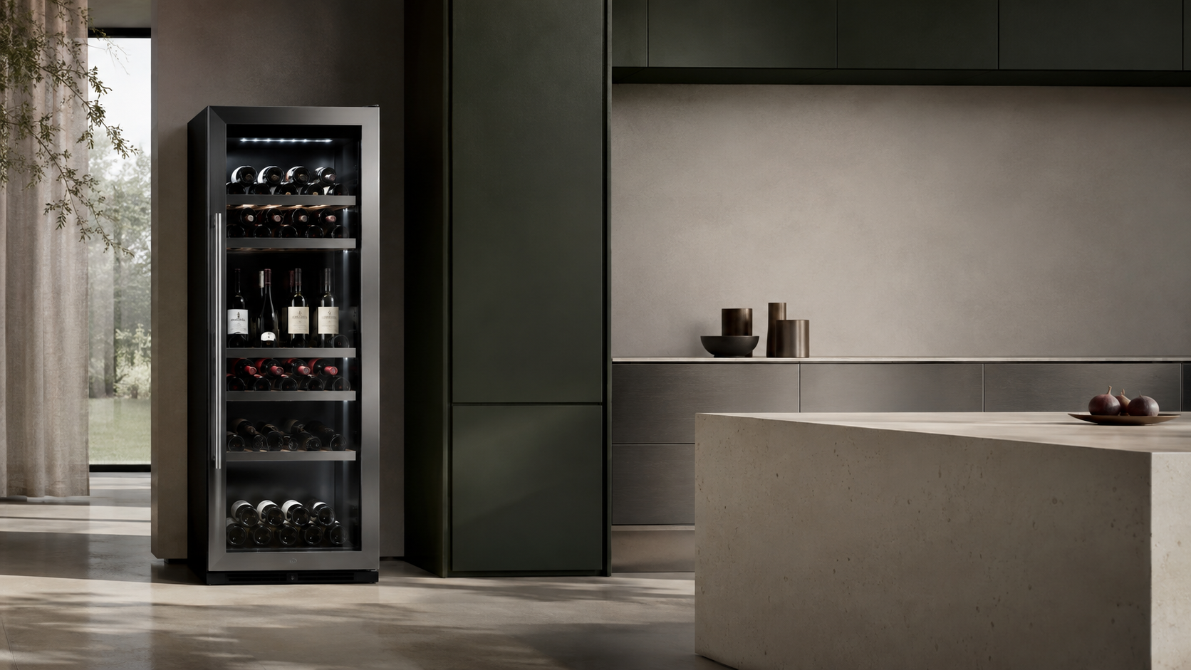 Cave de service dans une cuisine